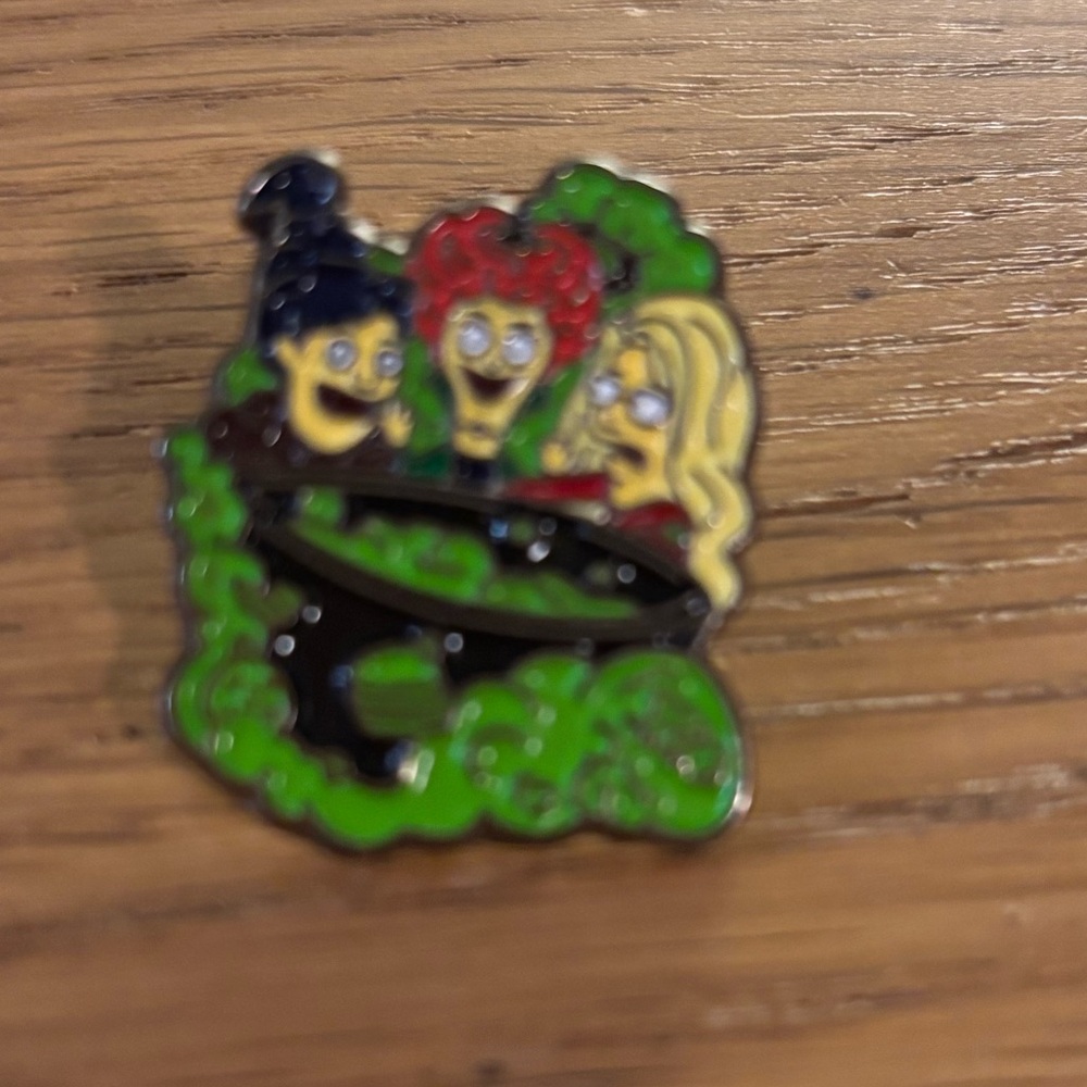 Hocus Pocus Witches Bobs Burgers Halloween Pin Mashup Tina Belcher Gene Louise